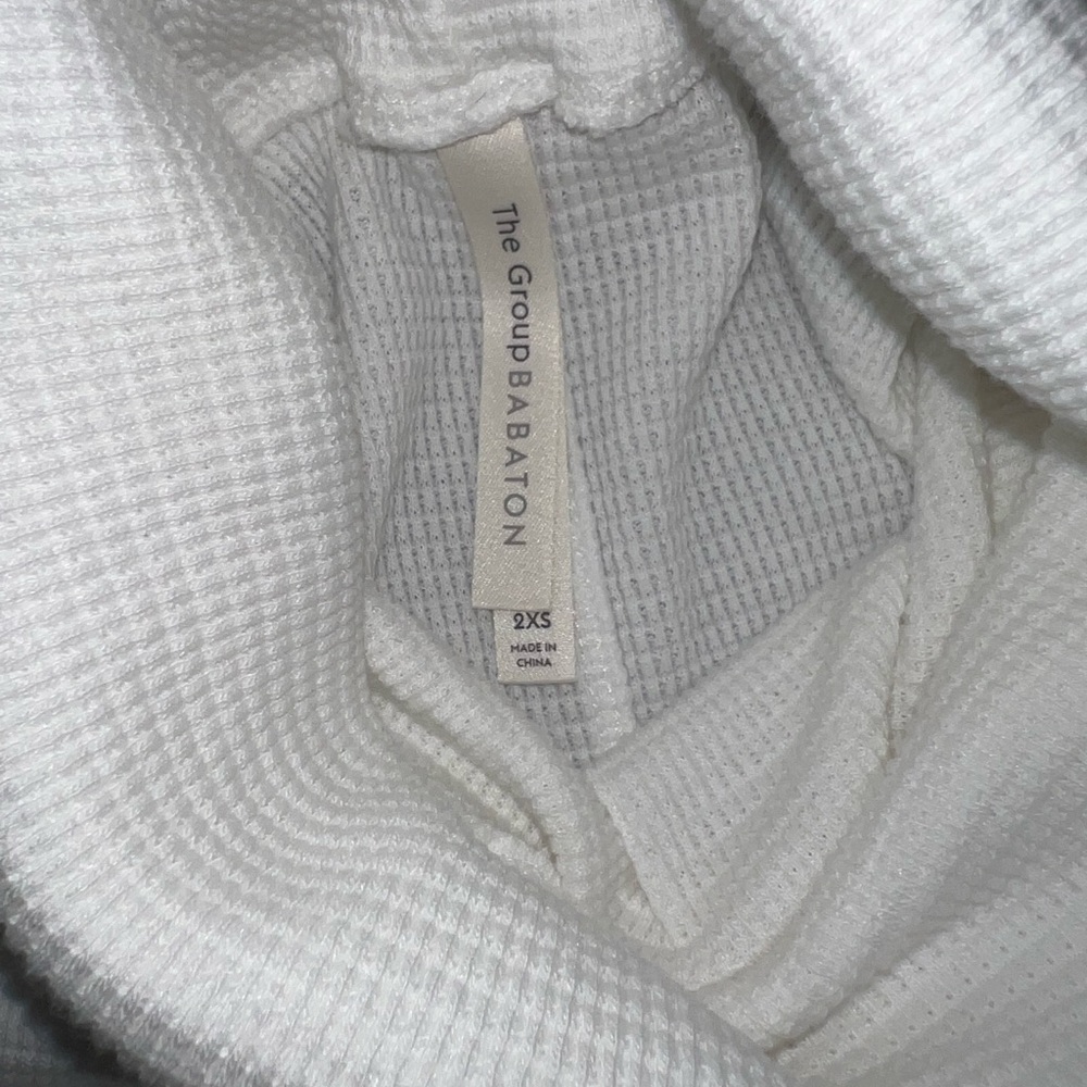 Aritzia Babaton Thermal Cowl Neck Shirt - Picture 2 of 7